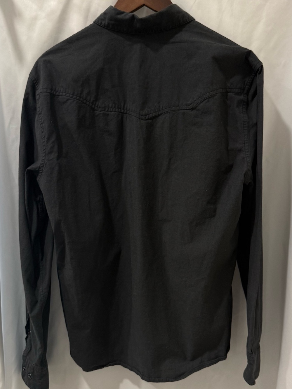 Howler Brothers Charcoal Embroidered Western Snap Shirt Jacket - Picture 9 of 9
